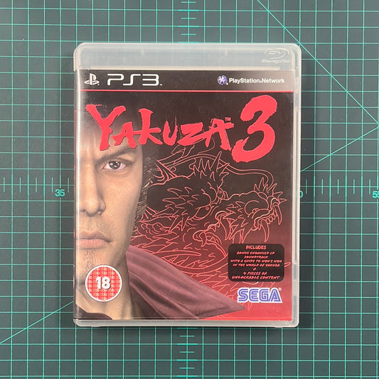 Yakuza 3 | Soundtrack Bundle | PS3 | PlayStation 3 | Used game