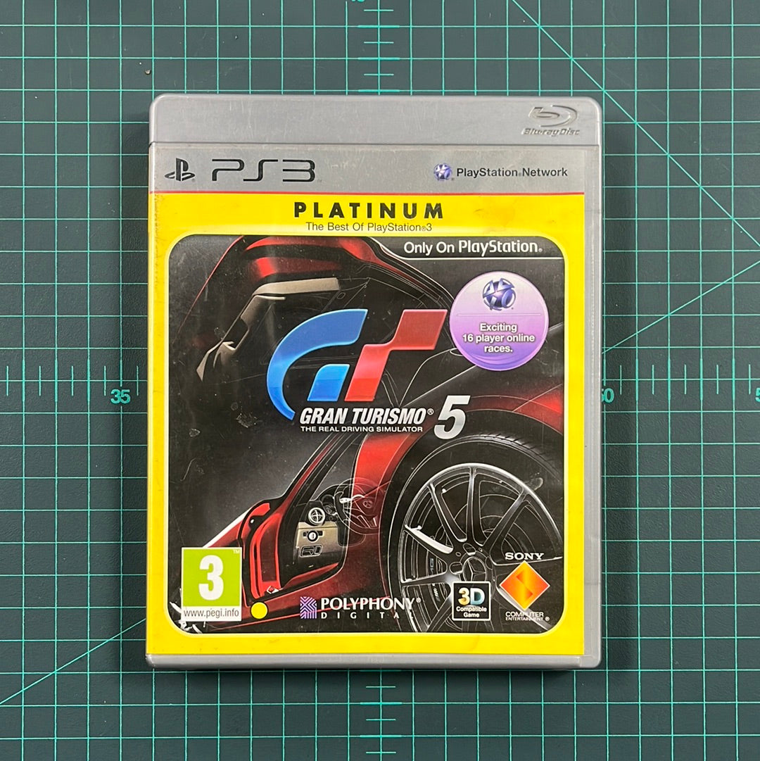 Gran Turismo 5 | PS3 | PlayStation 3 | Platinum | Used Game