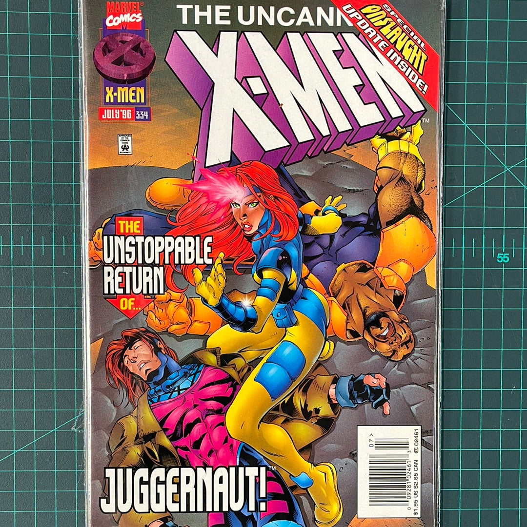 Uncanny X-Men #334 | 1996 | Comic | Marvel | Deluxe | Comic Book