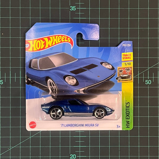 ’71 Lamborghini Miura SV | HW Exotics | 2022 | Hot Wheels - RetroguySA