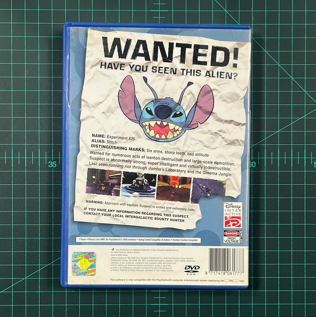 Disney's Stitch: Experiment 626 | PS2 | PlayStation 2 | Used Game