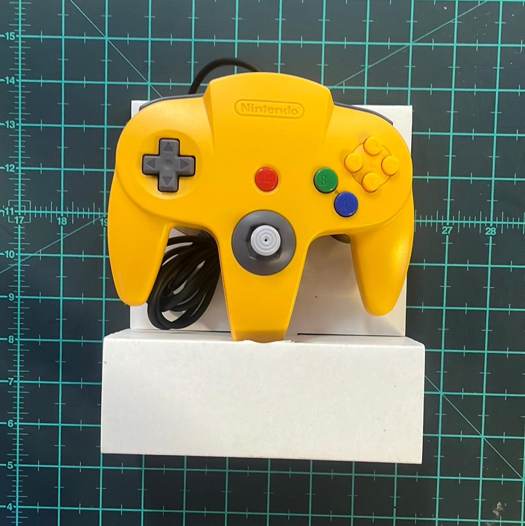 Nintendo N64 Controller | Yellow | Nintendo 64 | N64 | Accessories