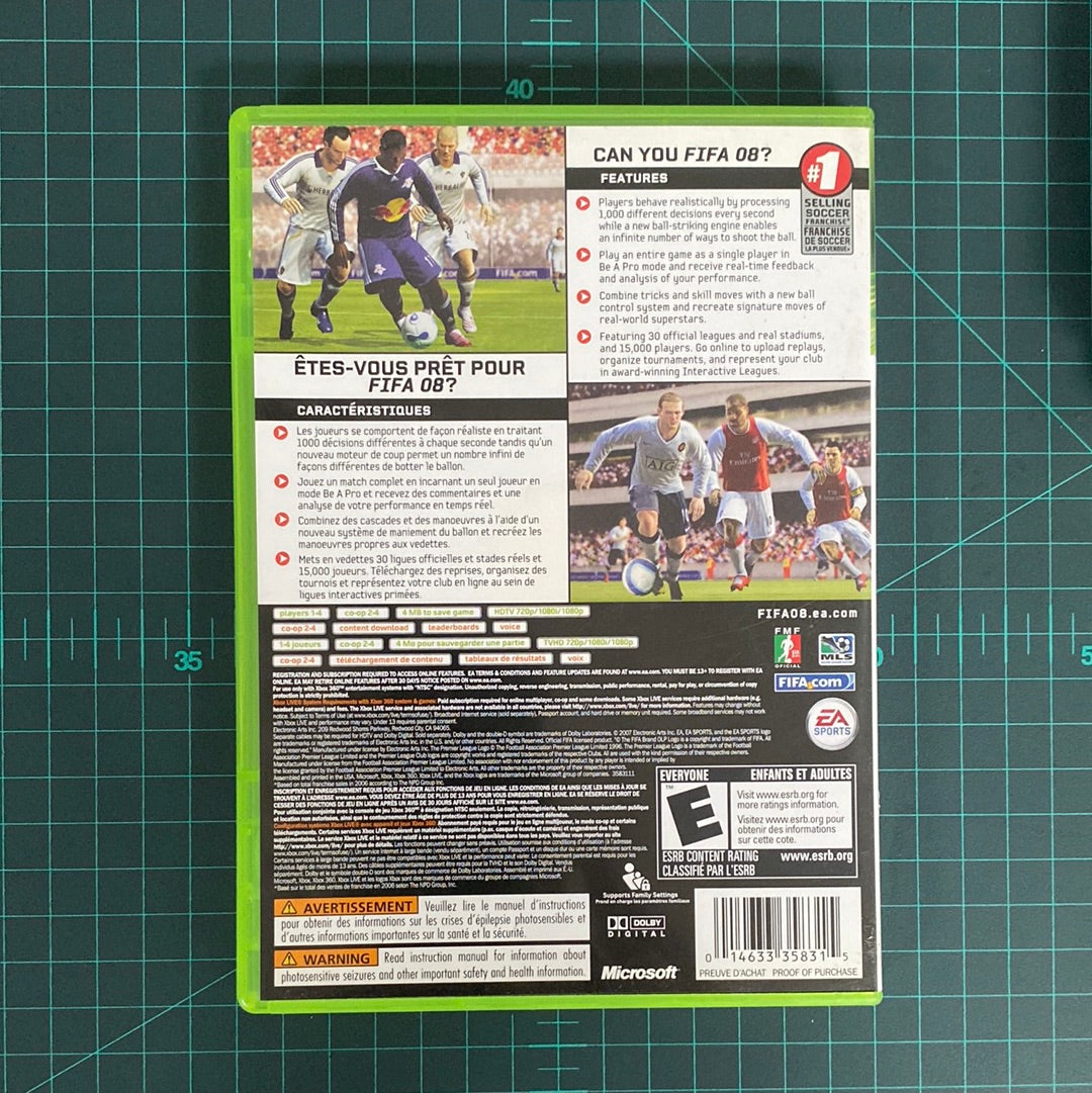 FIFA Soccer 08 | XBOX 360 | Used Game | NTSC