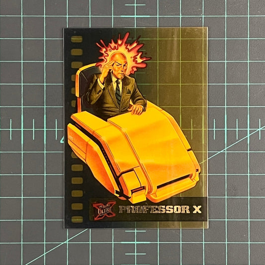 8 Professor X | Suspended Animation | 1995 | Fleer Ultra X - Men | Trading Card - RetroguySA
