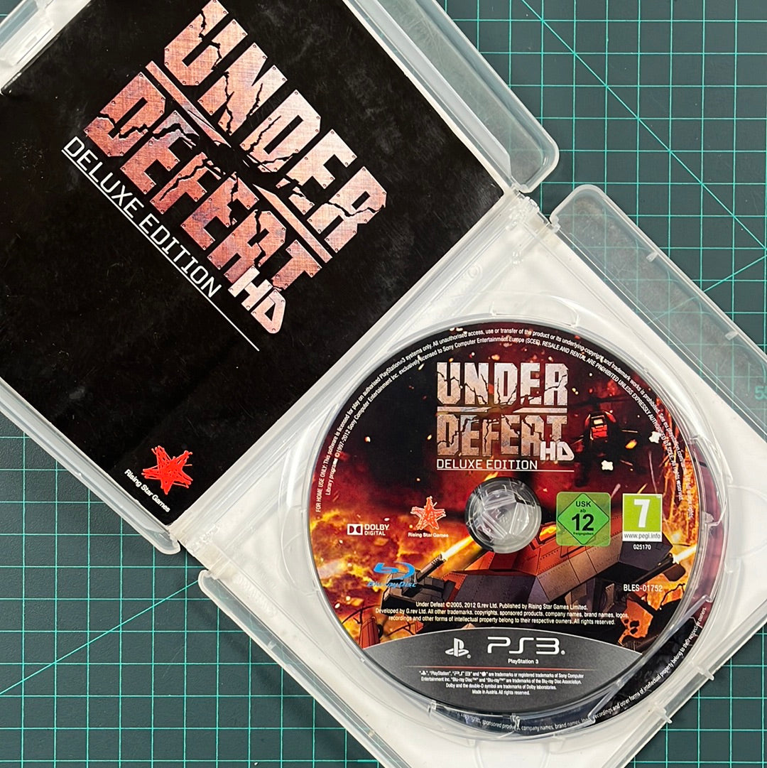 Under Defeat HD: Deluxe Edition | PS3 | PlayStation 3 | Used game