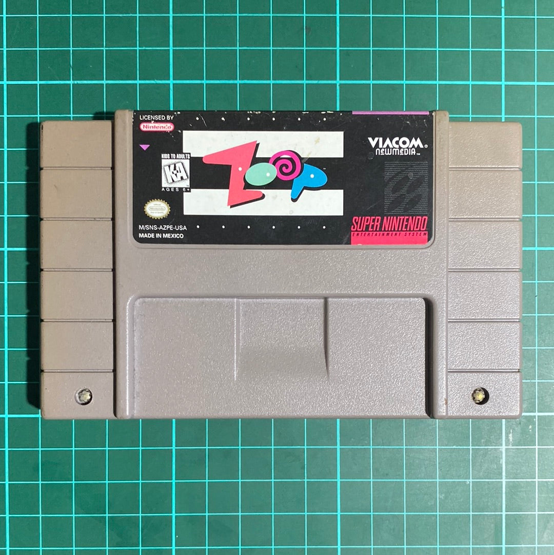 Zoop | Super Nintendo | NTSC | Used Game