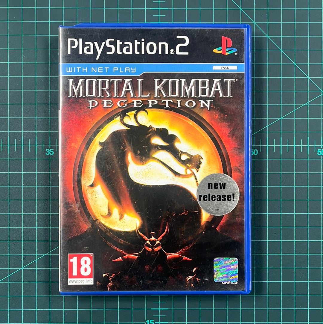 Mortal Kombat Deception | PS2 | PlayStation 2 | Used Game | No Manual