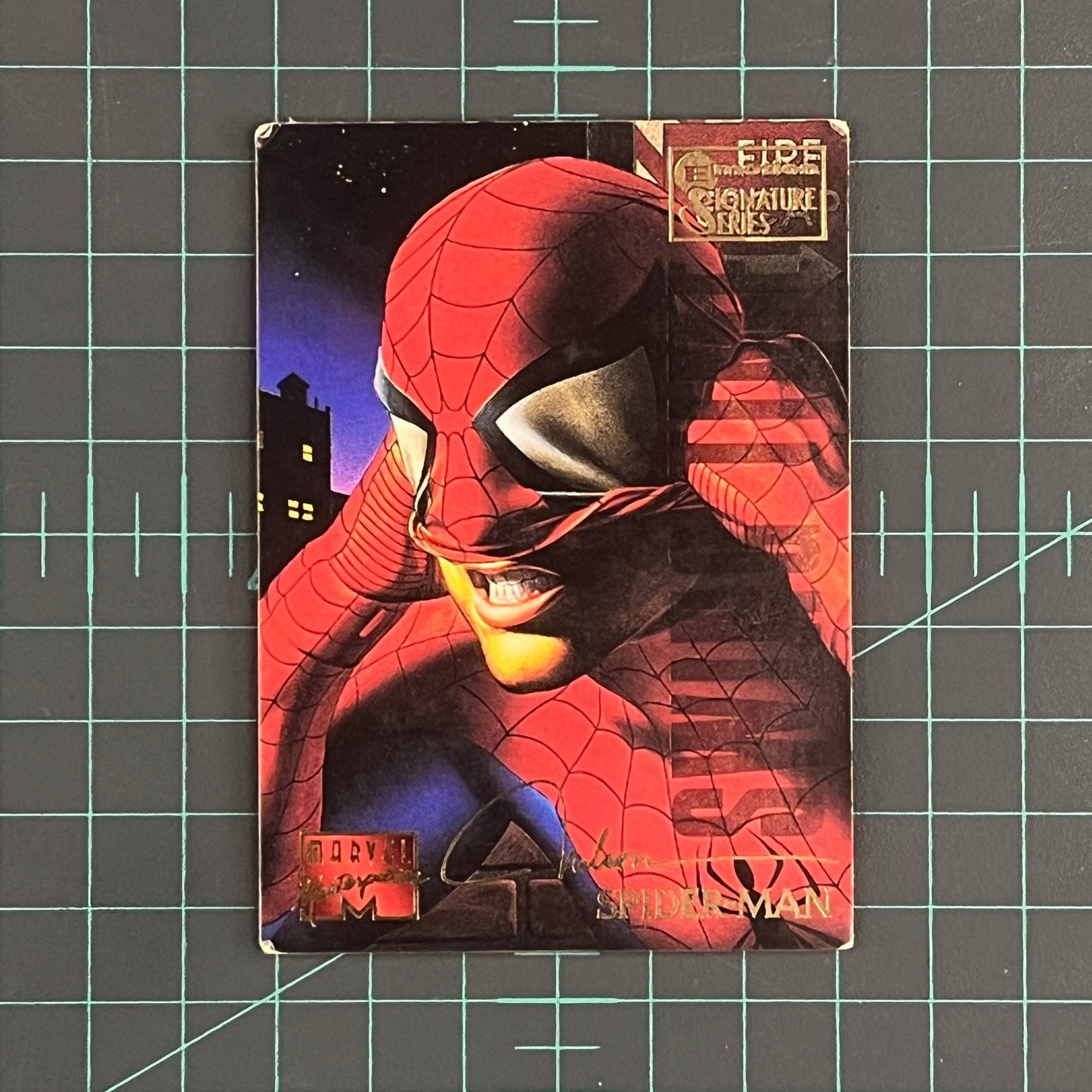 92 Spider - Man | Nelson | E - Motion Signature Series | 1995 | Marvel Masterpieces | Trading Card - RetroguySA