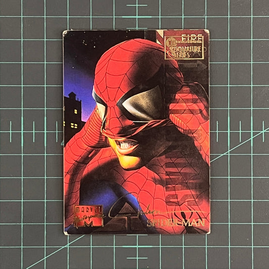 92 Spider - Man | Nelson | E - Motion Signature Series | 1995 | Marvel Masterpieces | Trading Card - RetroguySA