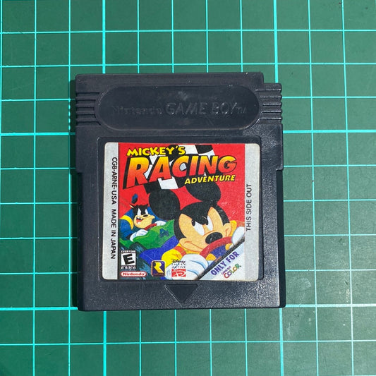 Mickey's Racing Adventure | Nintendo Gameboy Color | Game Boy Color | Used Game