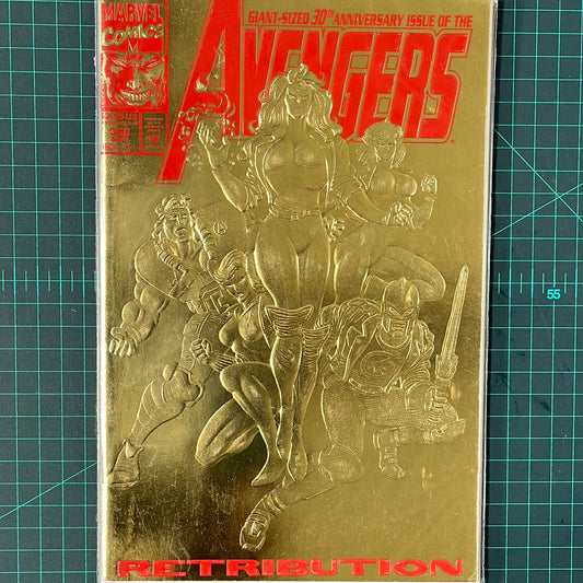 Avengers #366 | 1993 | Comic | Marvel | Gold Foil Cover | Comic Book