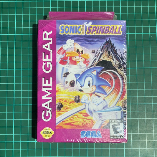 Sonic Spinball | SEGA Game Gear | SEGA | Factory Sealed