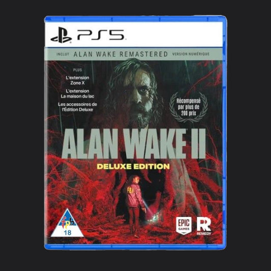 Alan Wake II Deluxe Edition | PS5 | Playstation 5 | New Factory Sealed Game