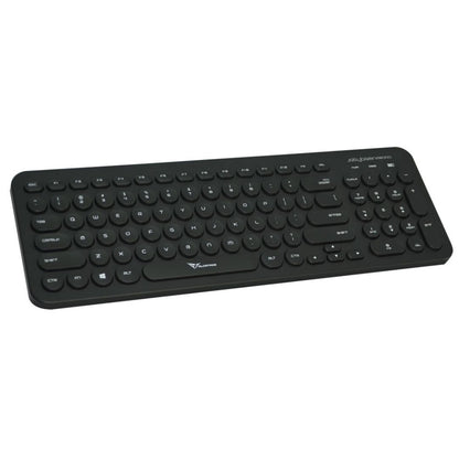Alcatroz A2000 Jellybean Wireless Keyboard and Mouse Combo - Black