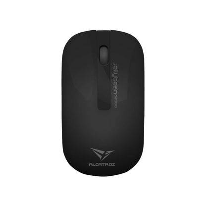 Alcatroz A2000 Jellybean Wireless Keyboard and Mouse Combo - Black