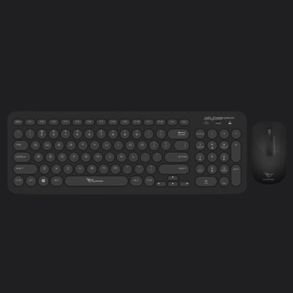 Alcatroz A2000 Jellybean Wireless Keyboard and Mouse Combo - Black