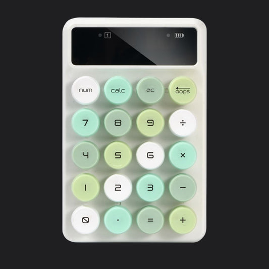 Alcatroz JellyBean Num A3 Bluetooth and Wireless Numpad - Crayon Green