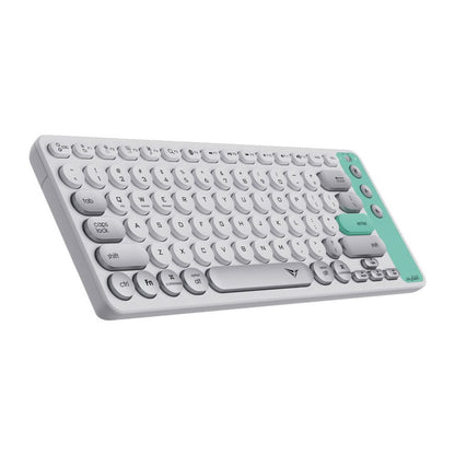 Alcatroz Jellybean Air Dock 2 Bluetooth and Wireless Keyboard - Winter White