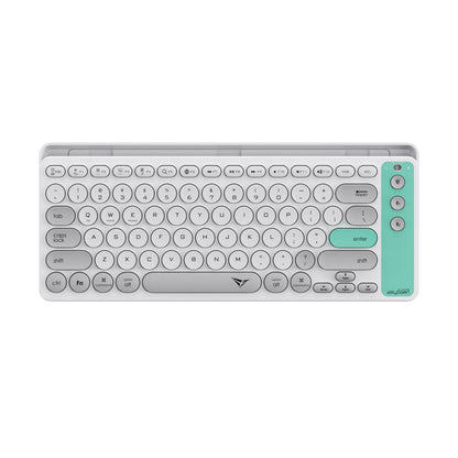 Alcatroz Jellybean Air Dock 2 Bluetooth and Wireless Keyboard - Winter White