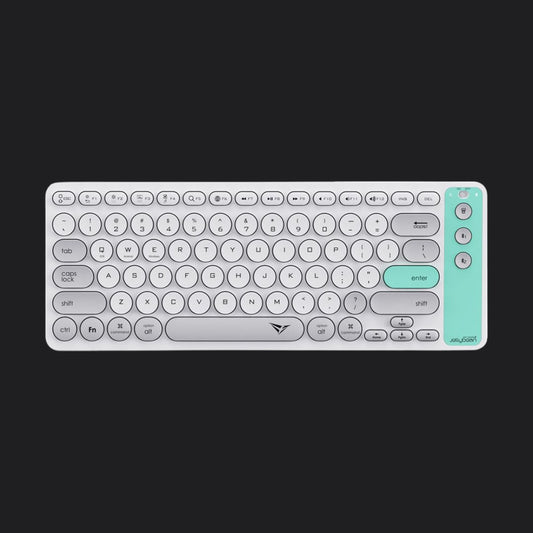 Alcatroz Jellybean Air Dock 2 Bluetooth and Wireless Keyboard - Winter White