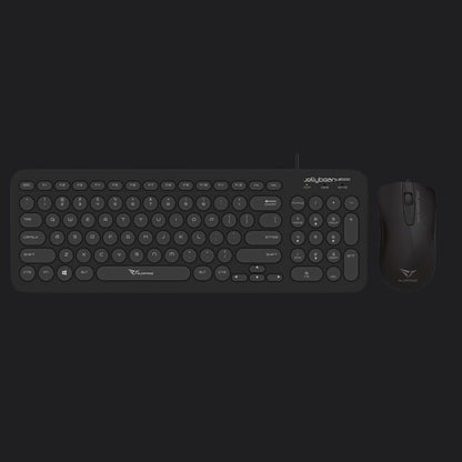 Alcatroz Jellybean U2000 Keyboard and Mouse - Black