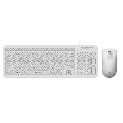 Alcatroz Jellybean U2000 Keyboard and Mouse - White