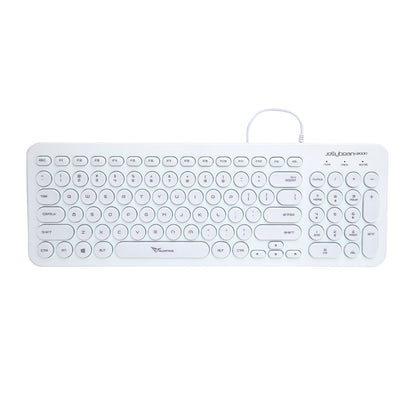 Alcatroz Jellybean U2000 Keyboard and Mouse - White