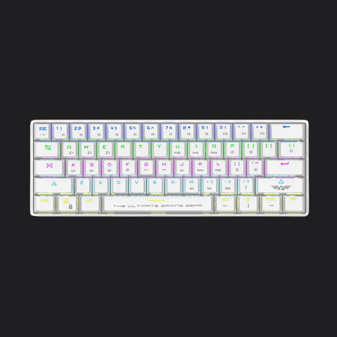 Armaggeddon MBA-61R Starling 61 Key Bluetooth Mechanical Keyboard - White