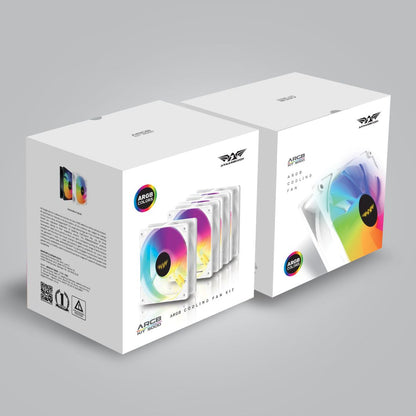 Armaggeddon ARGB KIT 5000 Cooling 12cm Fan Kit  - White