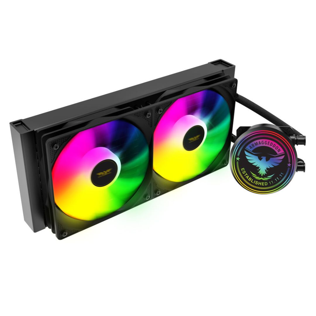 Armaggeddon Arctic Freeze 240 CPU Liquid Cooler - Black