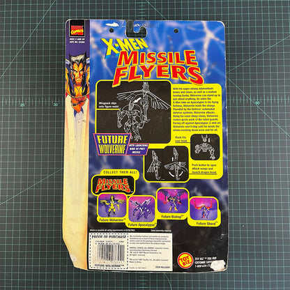 Future Wolverine | X-Men: Missile Flyers | 1997 | Toy Biz | Figurine | Collectible | Toy | New