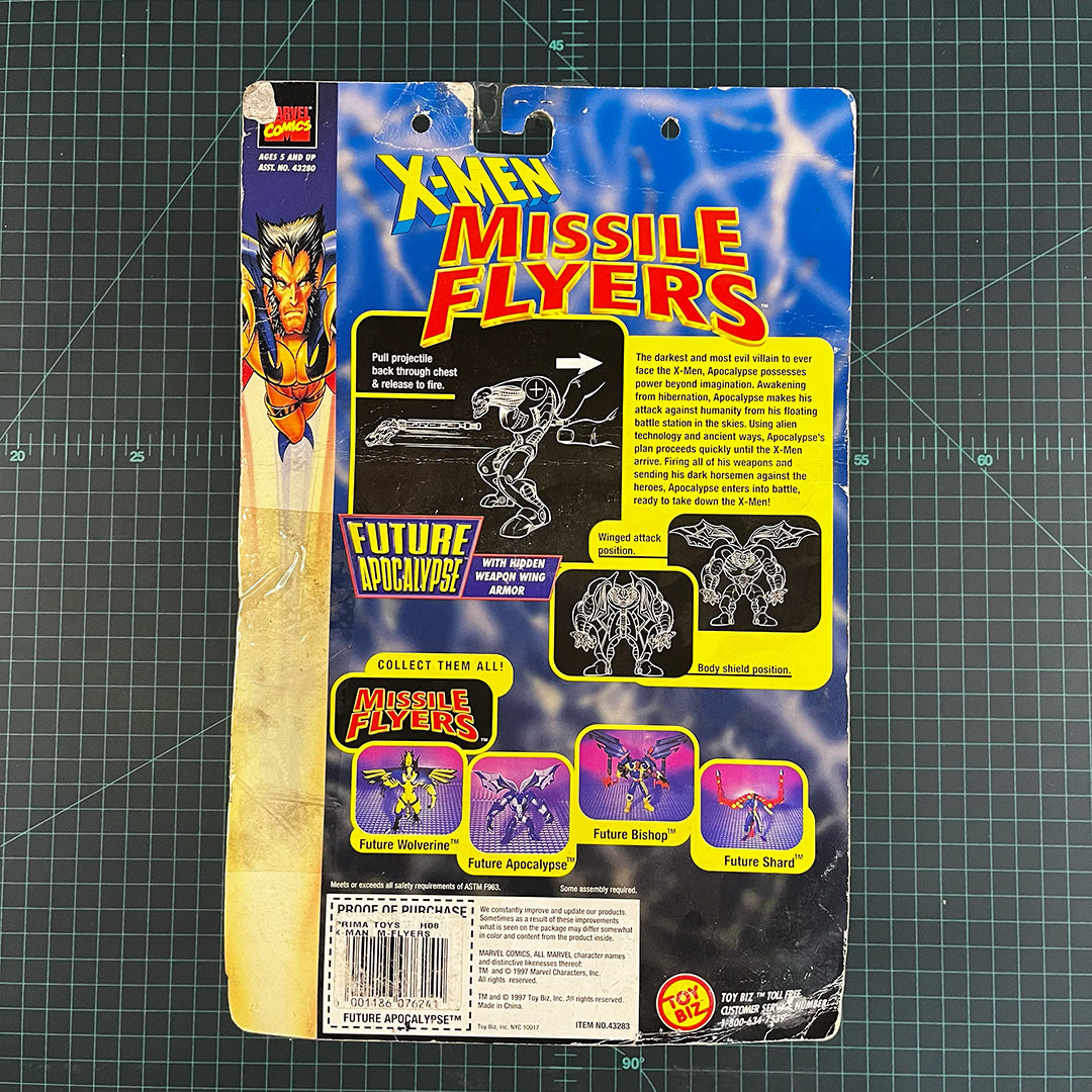 Future Apocalypse | X-Men: Missile Flyers | 1997 | Toy Biz | Figurine | Collectible | Toy | New