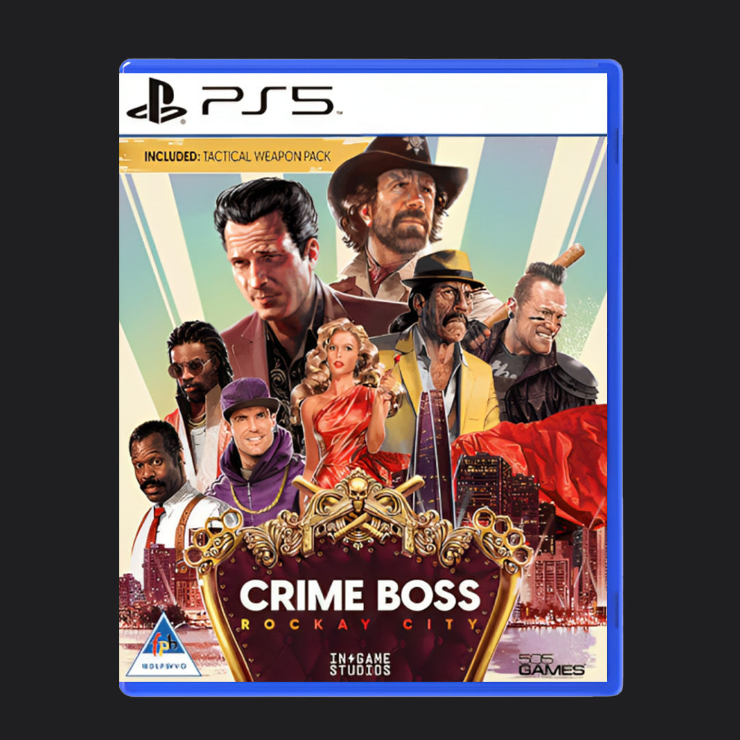 Crime Boss: Rockay City | PS5 | Playstation 5 | New Factory Sealed Game