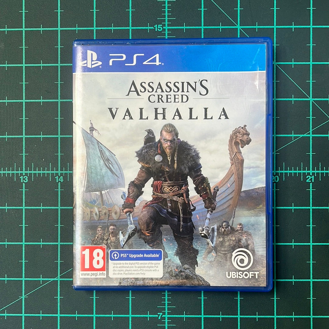 Assassins Creed Valhalla Playstation 4 Ps4 Used Game Retroguysa