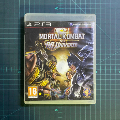 Mortal Kombat vs DC Universe | PS3 | PlayStation 3 | Used Game|No manual