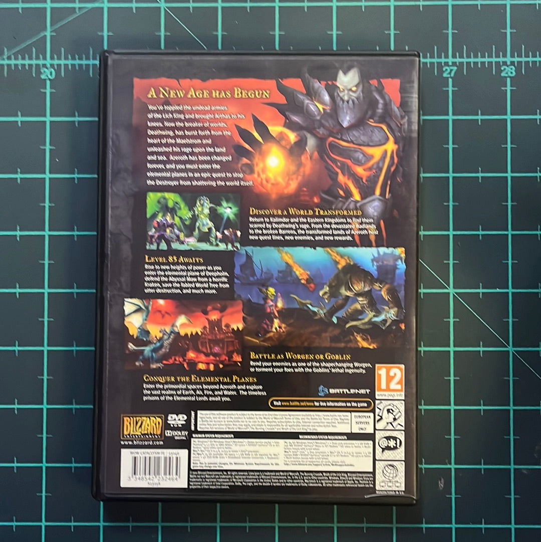 World of Warcraft: Cataclysm | Expansion Set | PC | Used Game