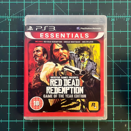 Red Dead Redemption | Essentials | Game Of The Year Edition | PS3 | PlayStation 3 | Used Game