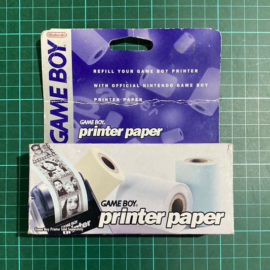 Nintendo Game Boy Printer Paper | OG | GBP A P3A | GameBoy | CIB | Used Game Boy Printer Paper