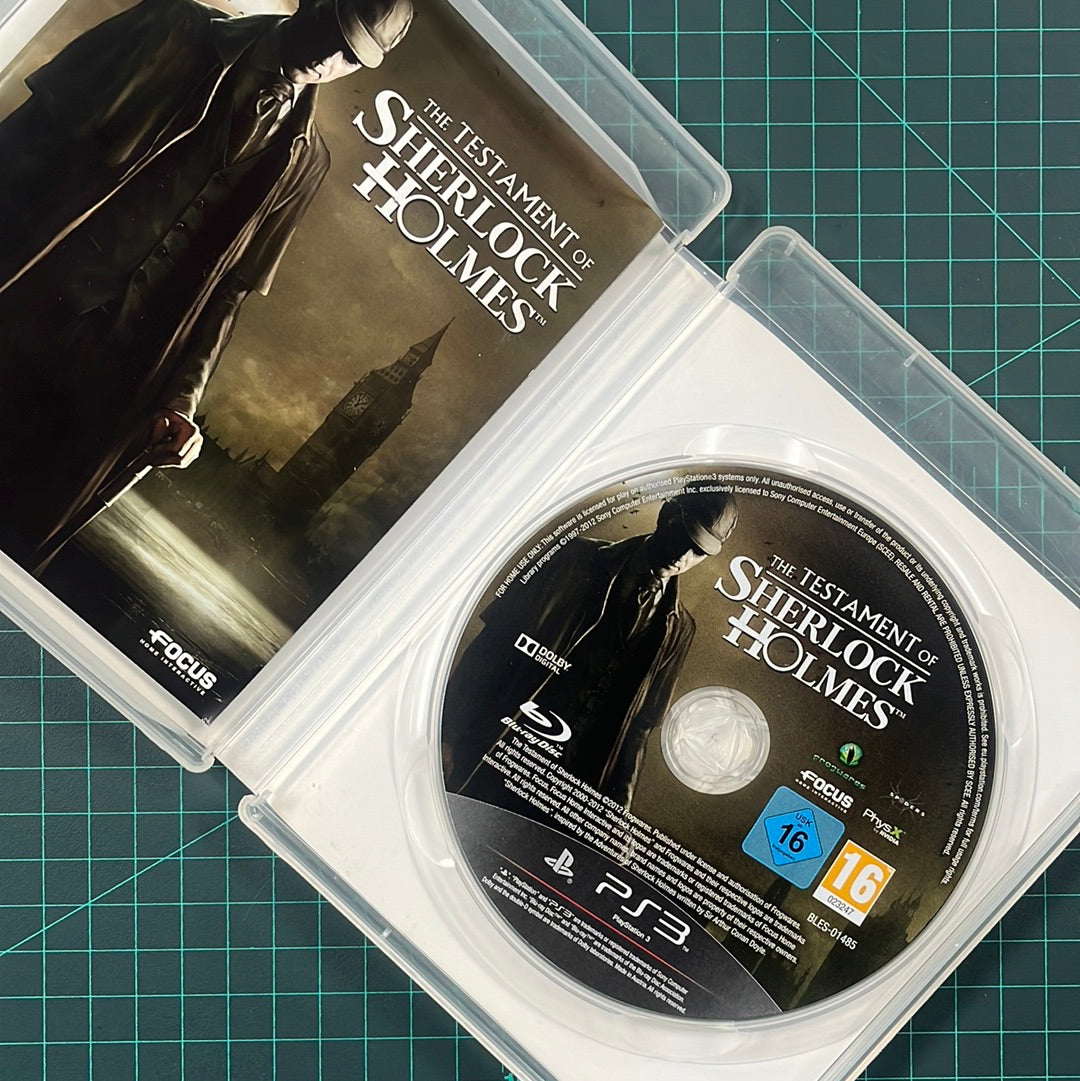 The Testament of Sherlock Holmes | PS3 | PlayStation 3 | Used game