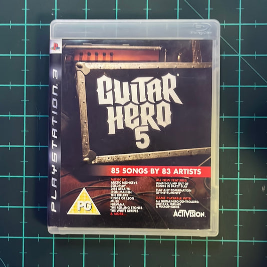 Guitar Hero 5 | PlayStation 3 | PS3 | Used Game | CIB