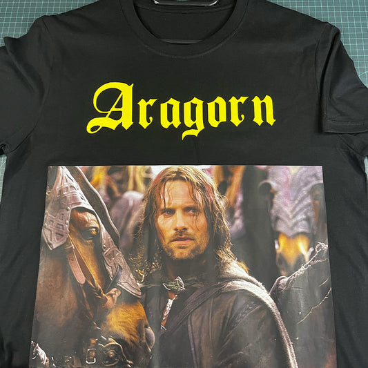 FanArt: Aragorn | Unisex T Shirt | Black | Merch | New