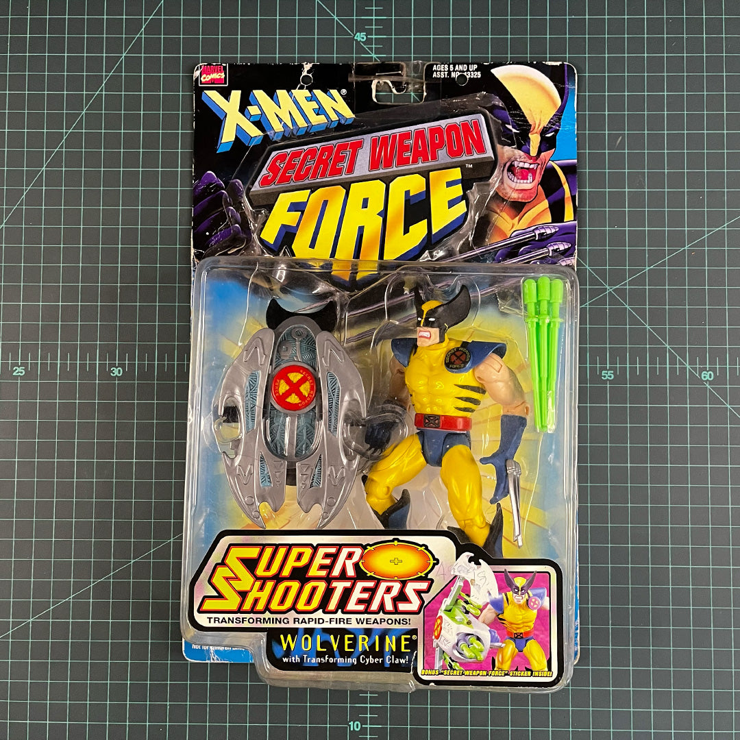 Wolverine | X-Men: Secret Weapon Force Super Shooter | 1997 | Toy Biz | Figurine | Collectible | Toy | New Sealed