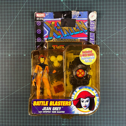 Jean Grey | X-Men: Classics Battle Blasters | Including VHS | 2000 | Toy Biz | Figurine | Collectible | Toy | CIB