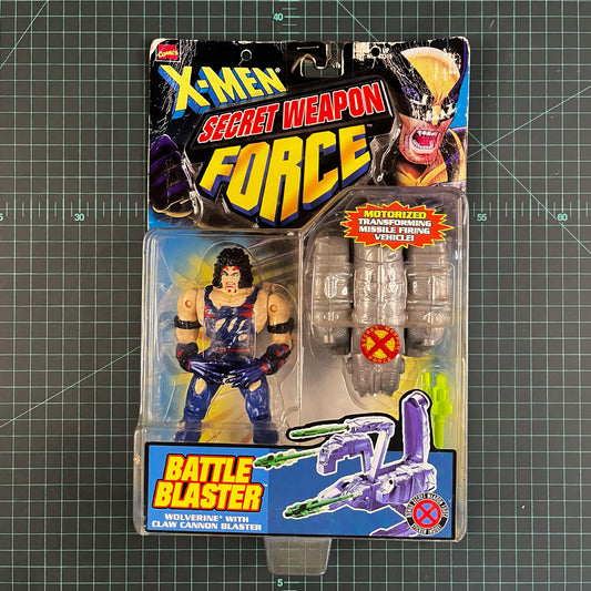 Wolverine | X-Men: Secret Weapon Force Battle Blaster | 1998 | Toy Biz | Figurine | Collectible | Toy | New Sealed