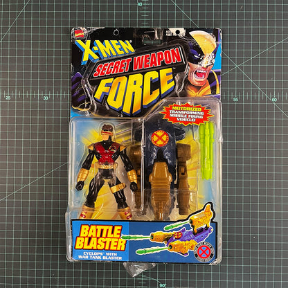 Cyclops | X-Men: Secret Weapon Force Battle Blaster | 1998 | Toy Biz | Figurine | Collectible | Toy | New Sealed