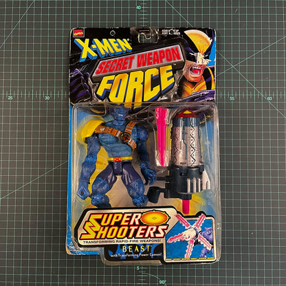 Beast | X-Men: Secret Weapon Force Super Shooter | 1997 | Toy Biz | Figurine | Collectible | Toy | New Sealed (Copy)