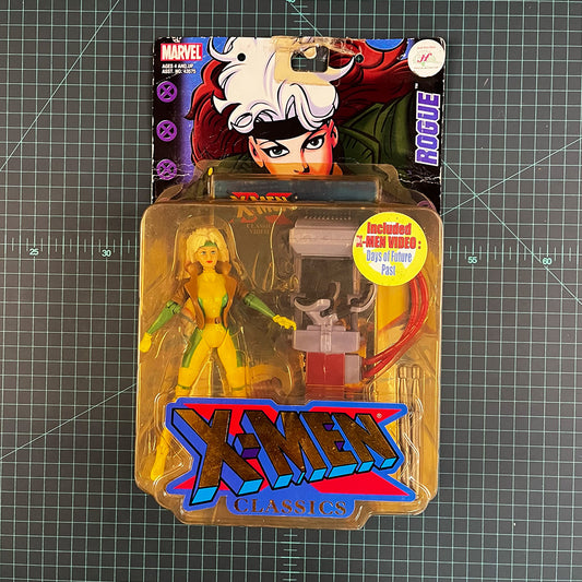 Rogue | X-Men: Classics | Including VHS | 2000 | Toy Biz | Figurine | Collectible | Toy | CIB