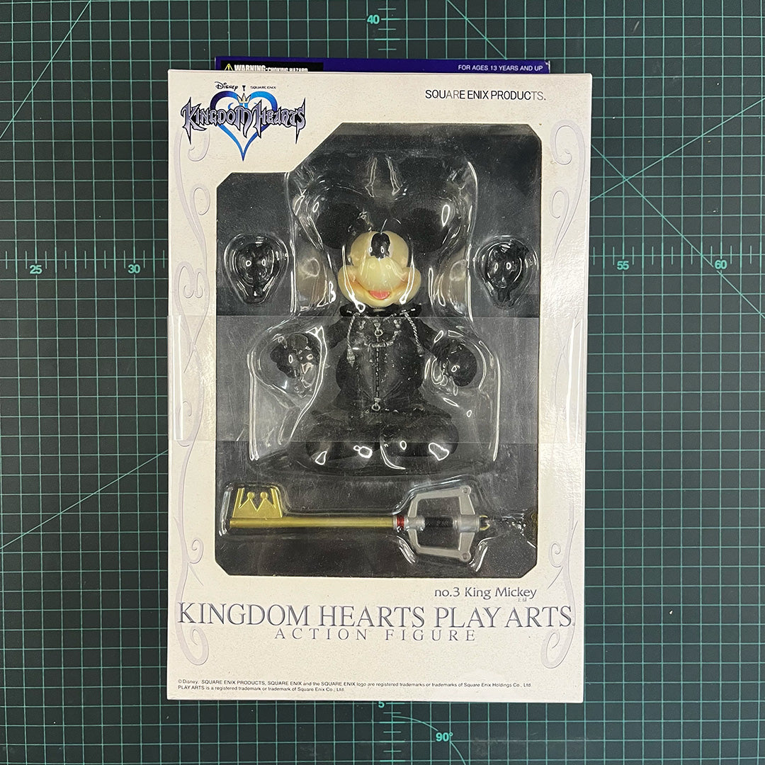 King Mickey No. 3 | Play Arts | Kingdom Hearts | Square Enix | Figurine | Collectible | Toy | New Sealed