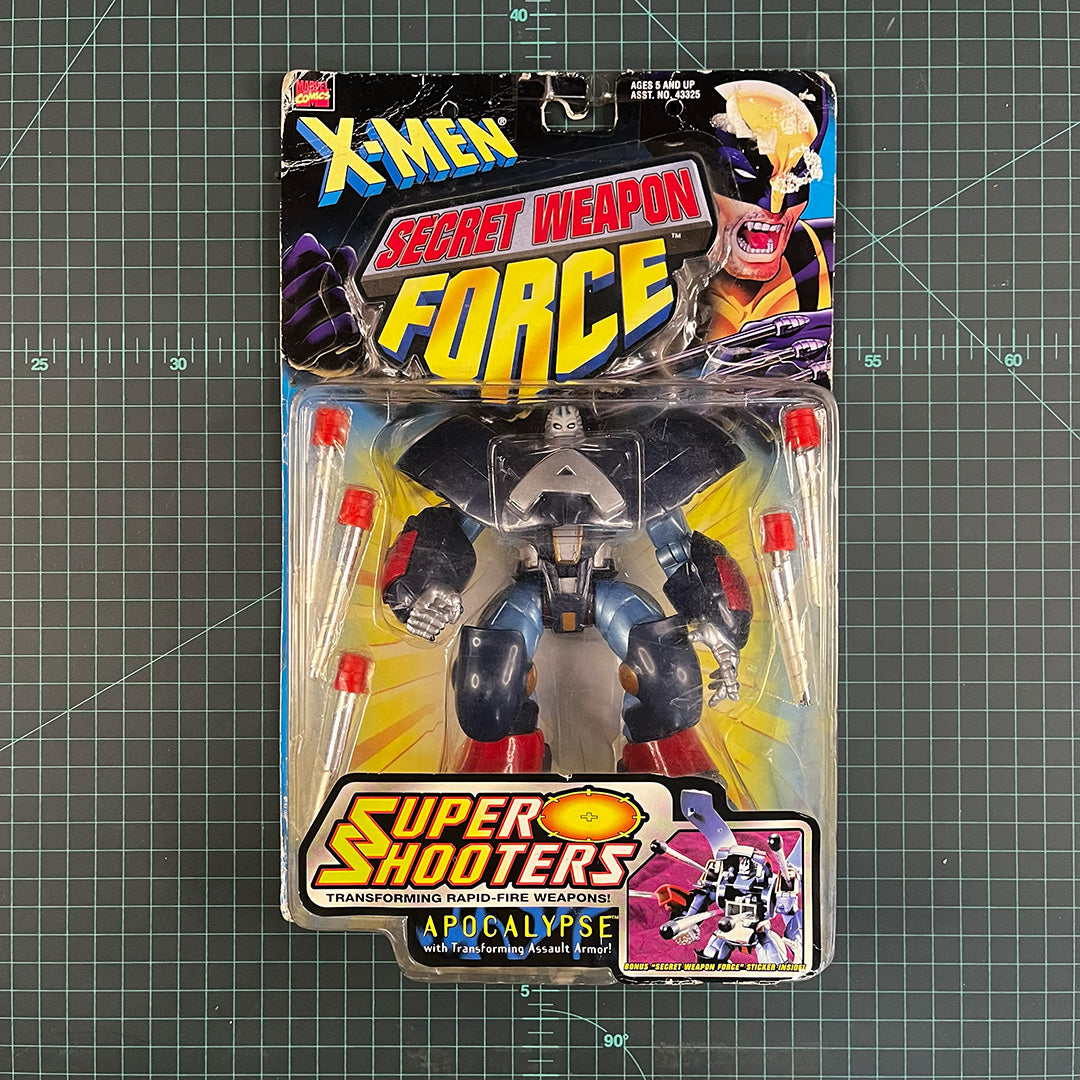 Apocalypse | X-Men: Secret Weapon Force Super Shooter | 1997 | Toy Biz | Figurine | Collectible | Toy | New Sealed