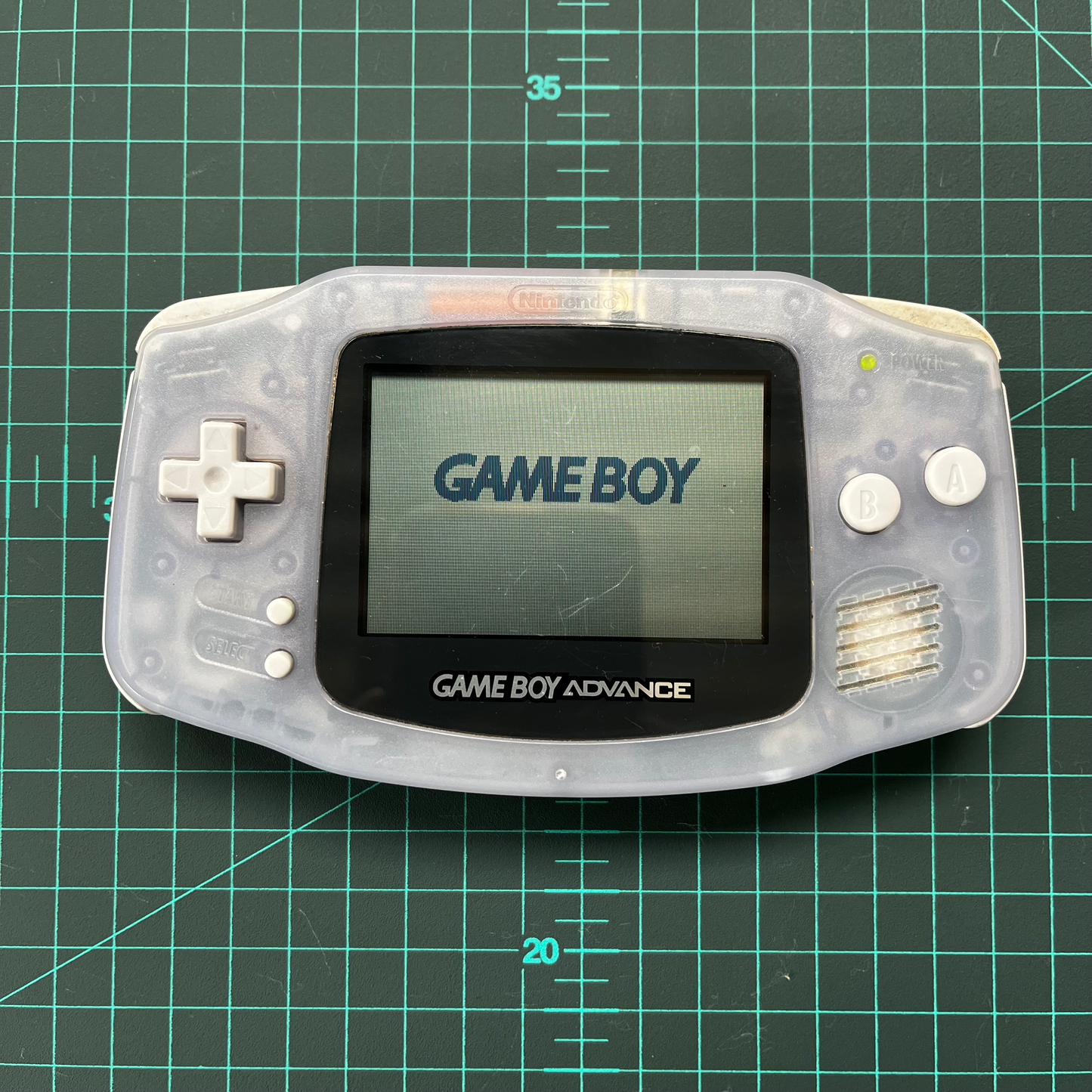 Nintendo Game Boy Advance | White Transparent | AGB-001 | GameBoy Advance | Used Handheld Console (Copy)